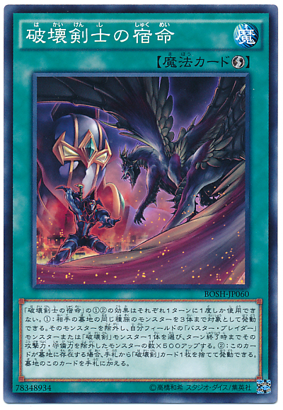 破壞劍士的宿命