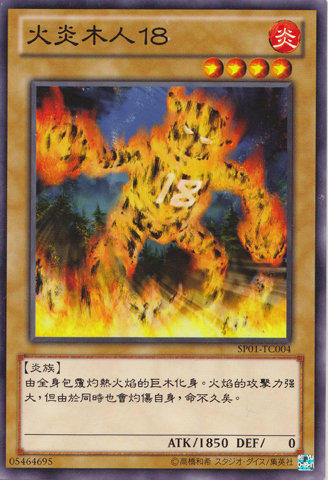 火炎木人18